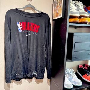 Nike Portland Trailblazer warm up Dri Fit